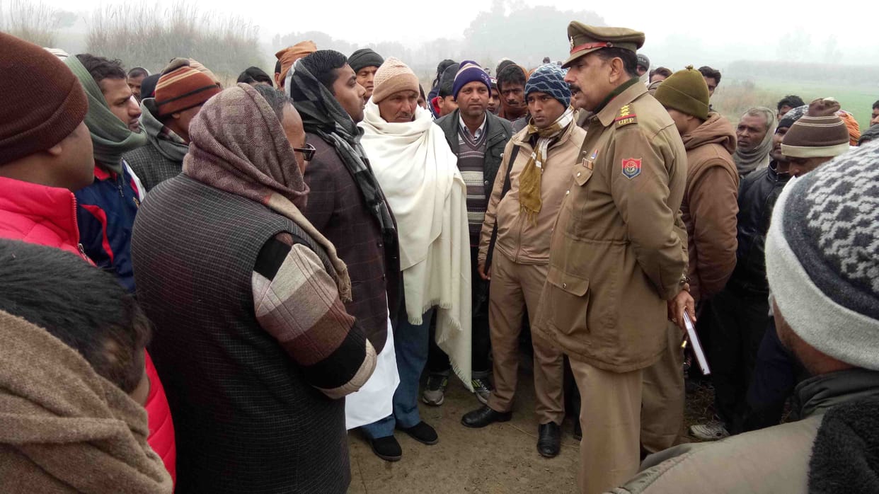 samajwadi party leader murder in azamgarh 