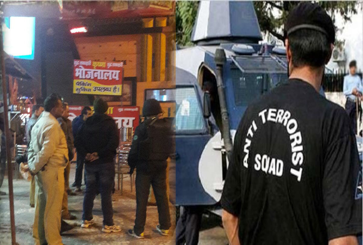 anti terrorist squad raid in hotels in kanpur for terrorist