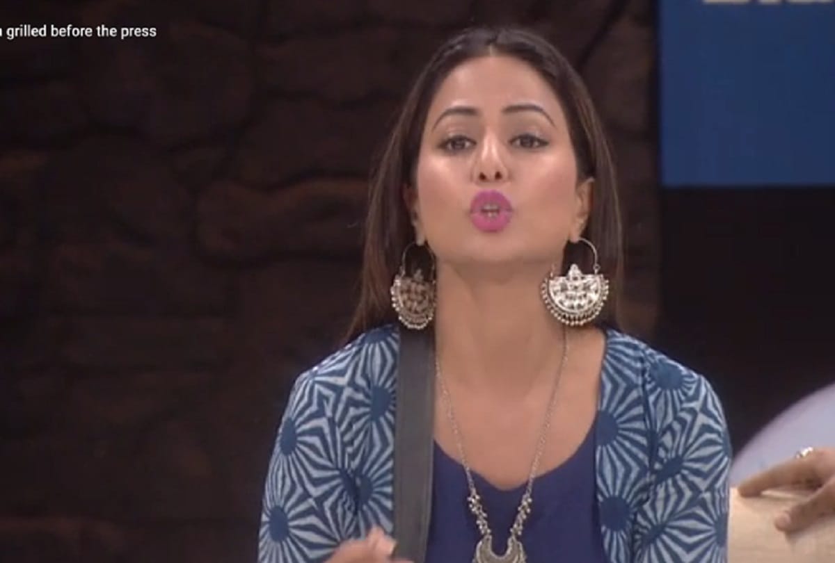 reporters questioned to hina khan about girls power in bigg boss 11