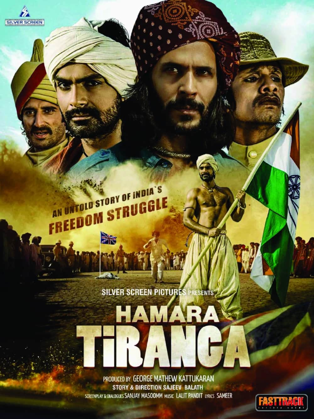 Milind Soman and Ashmit Patel patriotic period film Humara Tiranga Poster Out