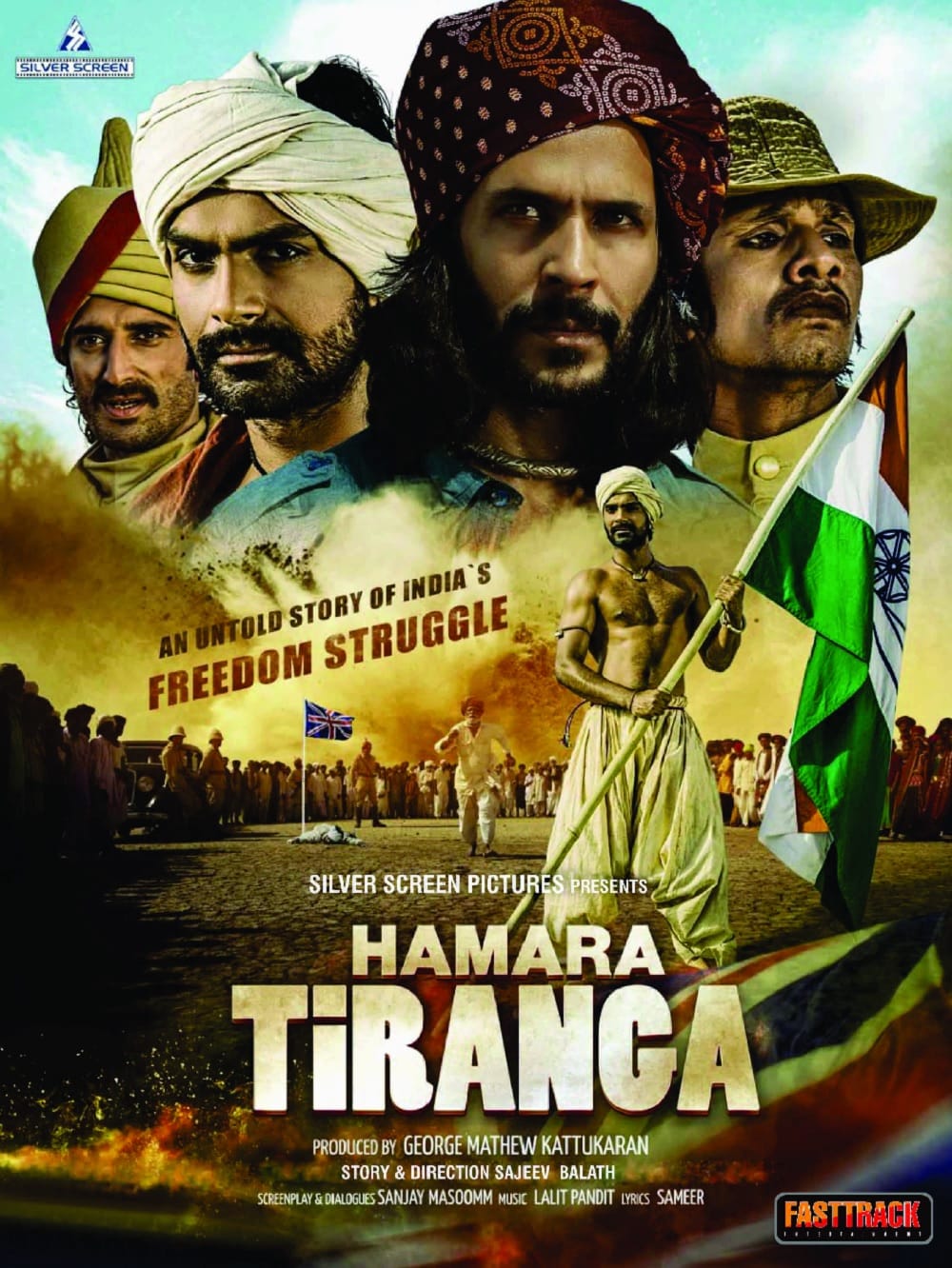 Milind Soman and Ashmit Patel patriotic period film Humara Tiranga Poster Out