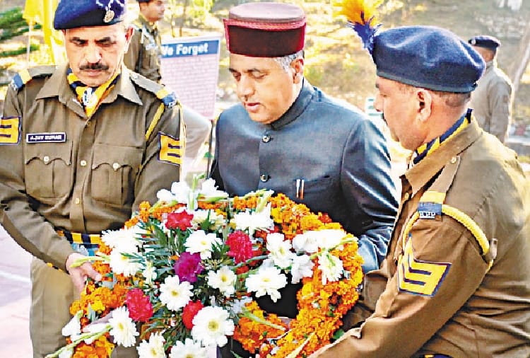 मुख्यमंत्री जयराम ठाकुर का ऊना में भव्य स्वागत