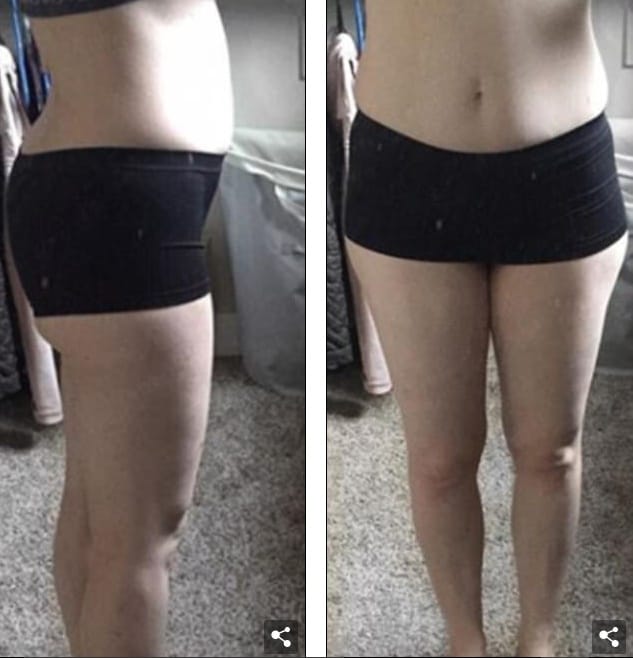 In the age of fourty three Mother of Seven proudly shows off her incredible body