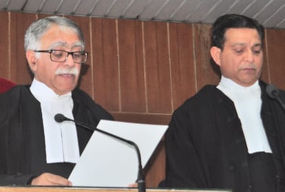 hp high court justice sandeep sharma and chandrabhushan took oath