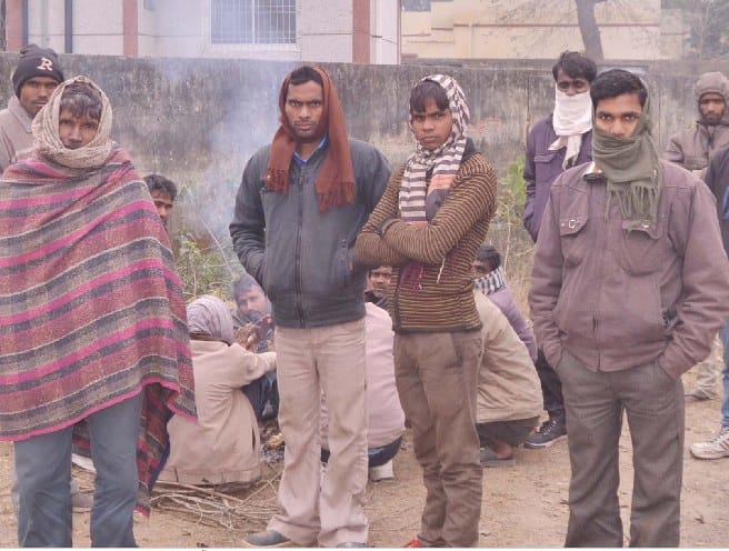 Two farmers dies of cold