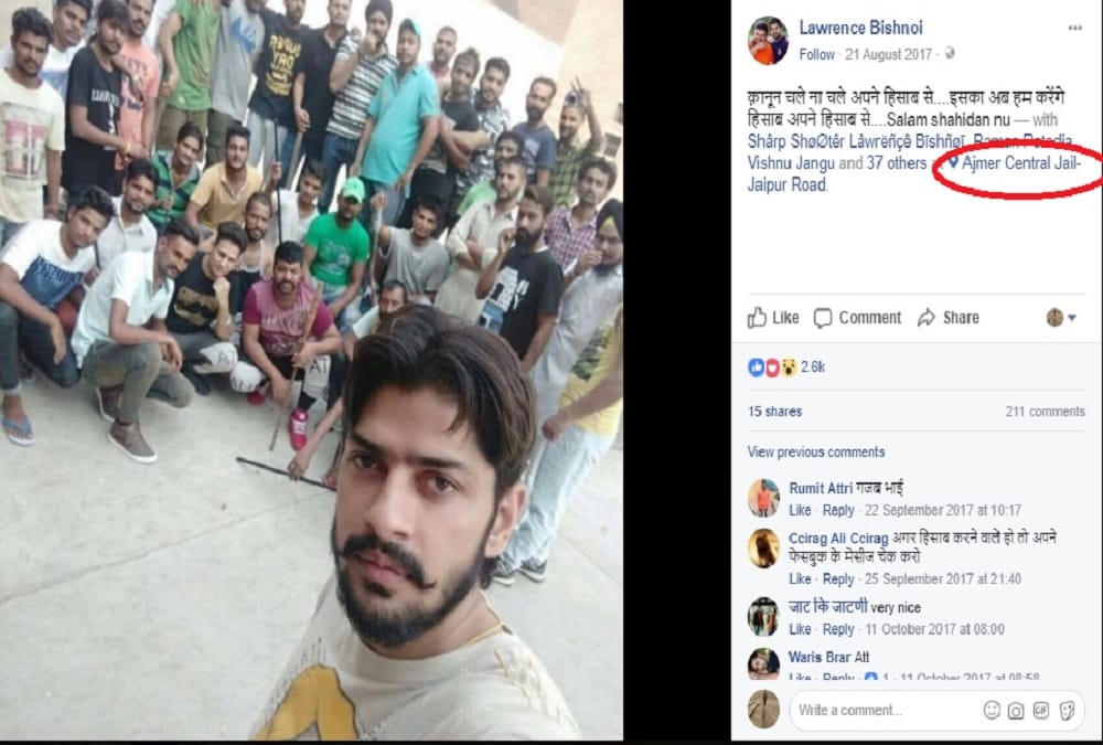 gangster lawrence bishnoi who threatens salman khan once studied law from chandigarh university