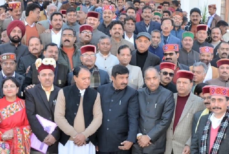 68 member including 23 new mla took oath in himachal assembly session