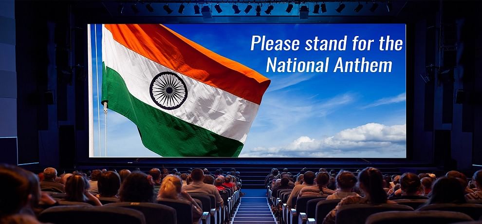 Not Necessarily National Anthem In Cinemas: Center - Amar Ujala Hindi ...