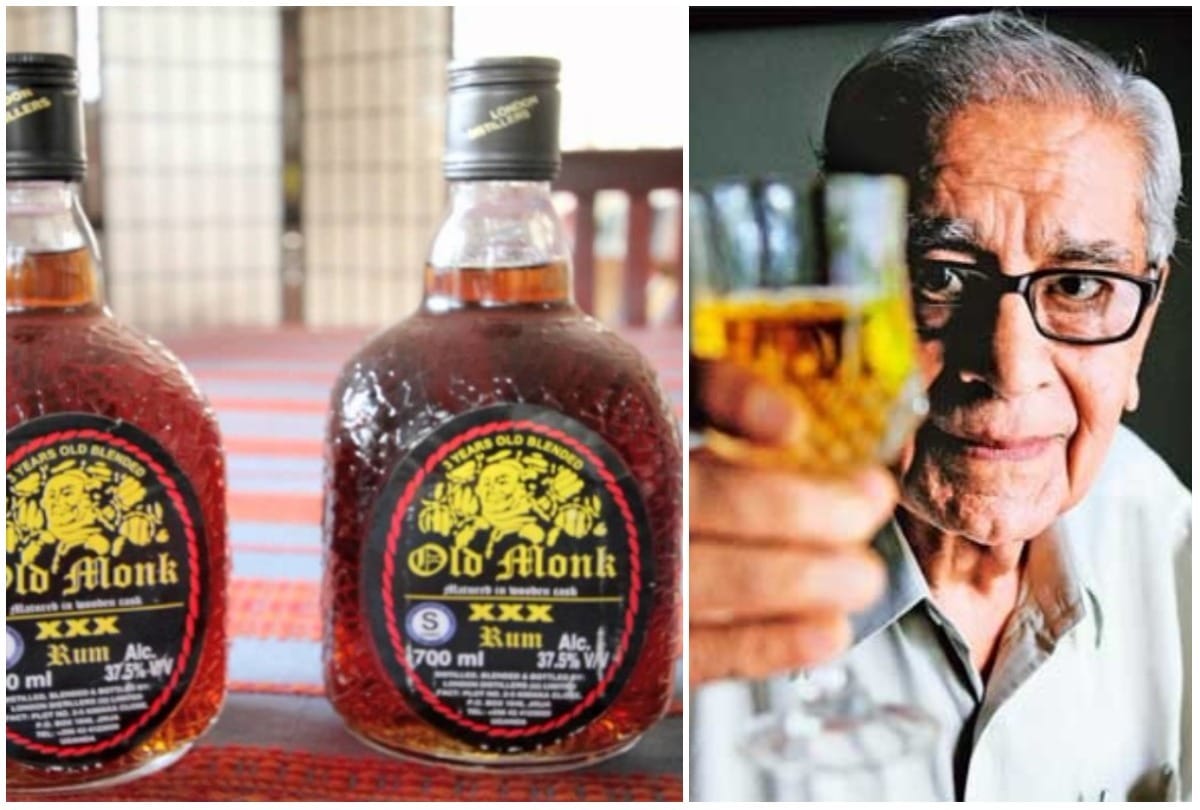 'ओल्ड मॉन्क' रम को 1954 में लॉन्च किया गया था।