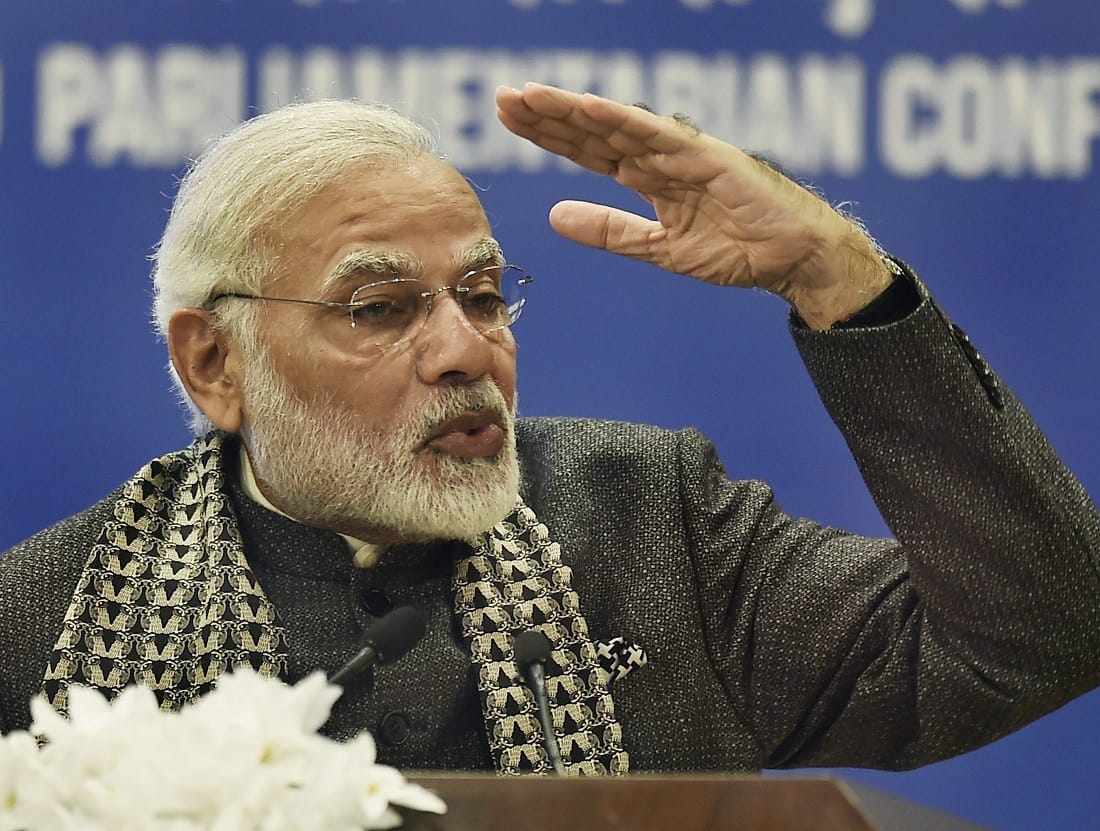  Parliamentary Conference: PM modi addresses a function for Indian Origin MPs in Delhi