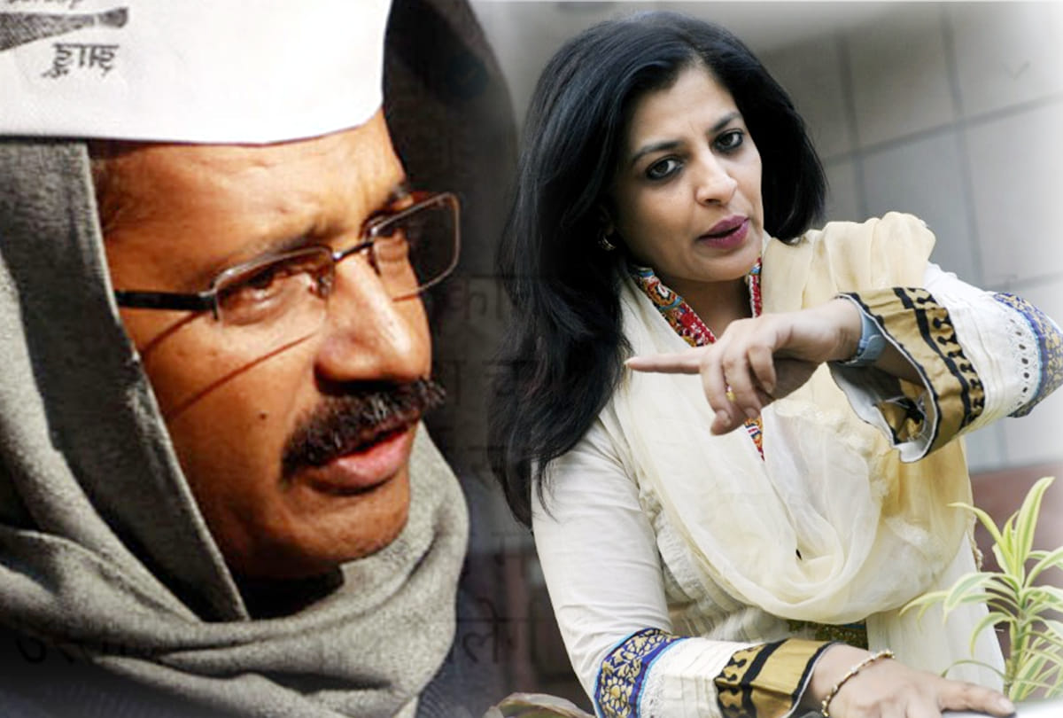 Shazia ilmi tweet about Arvind Kejriwal and Thuggu ke Ladu connection