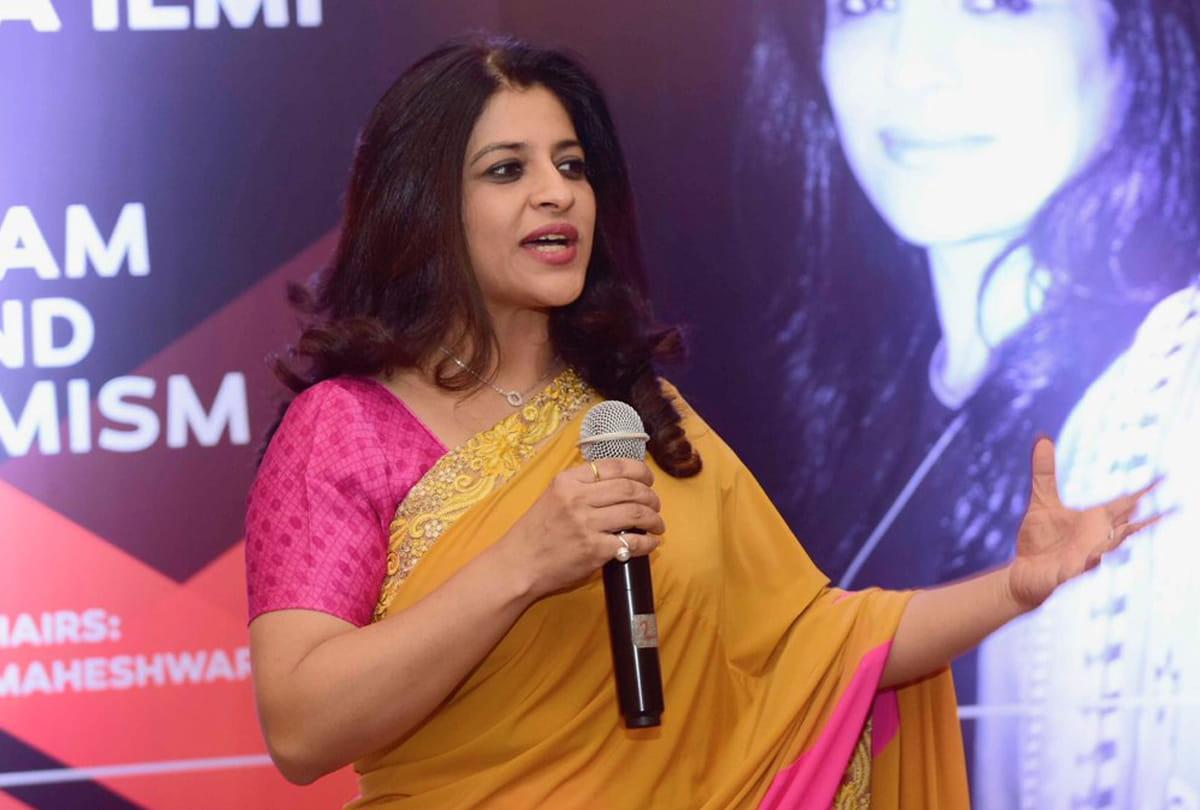 Shazia ilmi tweet about Arvind Kejriwal and Thuggu ke Ladu connection