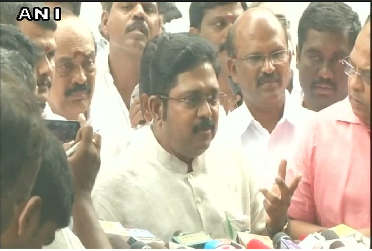 Speaker did not give me chance to speak in Tamil Nadu Assembly Says TTV Dhinakaran