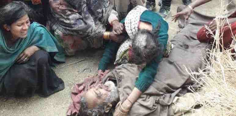 Old man murder for land dispute in ballia