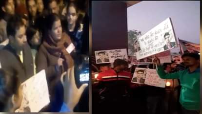 SAHARANPUR WIDOW THREATS TO DIE UNDER PM NARENDRA MODI CAR