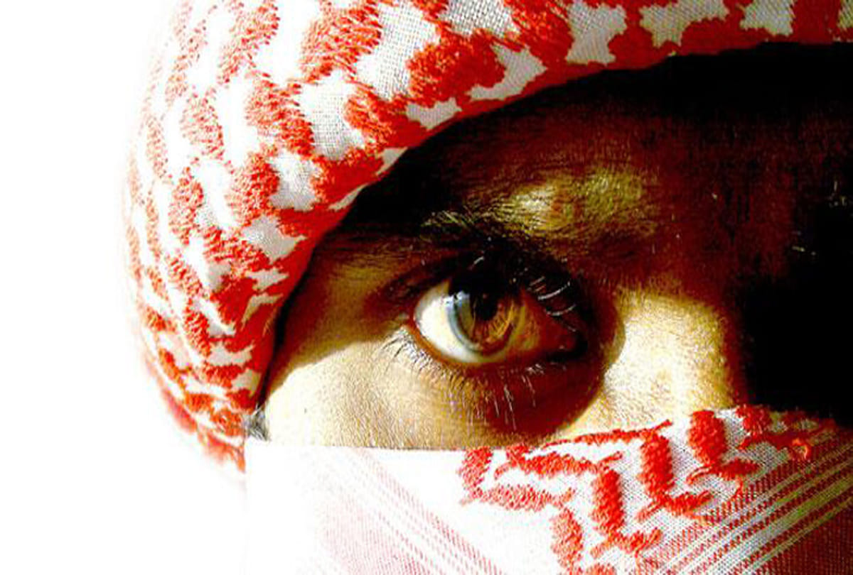 terrorist with ak 47 in this city of up