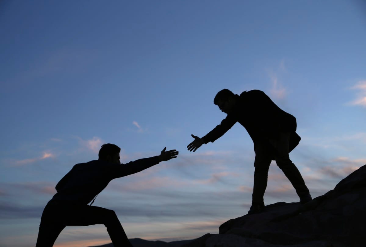 when you get the chance to help others always ready