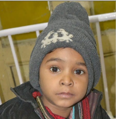 Safe children from cold