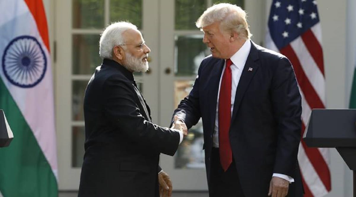 India rejects trump attack on pm modi congress stands with bjp govt afghanistan library