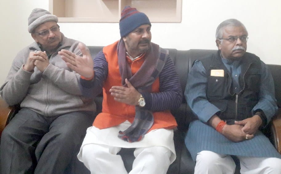 minister upendra tiwari slams sp govt for corruption