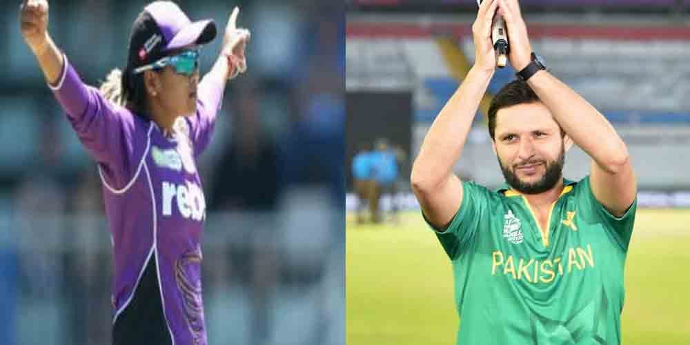  Veda Krishnamurthy celebrate her catch like Shahid Afridi style