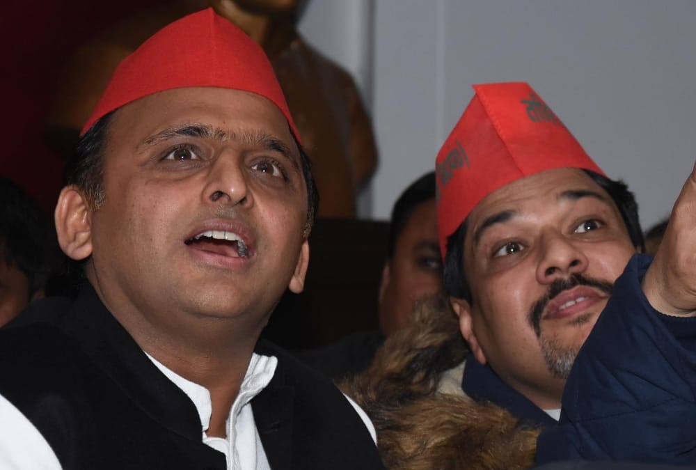akhilesh yadav speaks on alliance with congress for loksabha election.