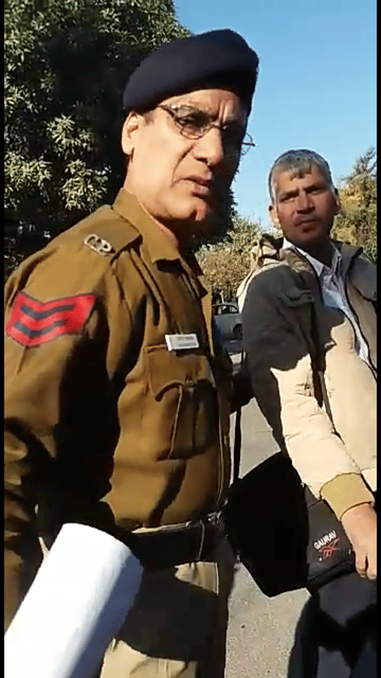 Chandigarh Traffic police head constable taking bribe, video viral