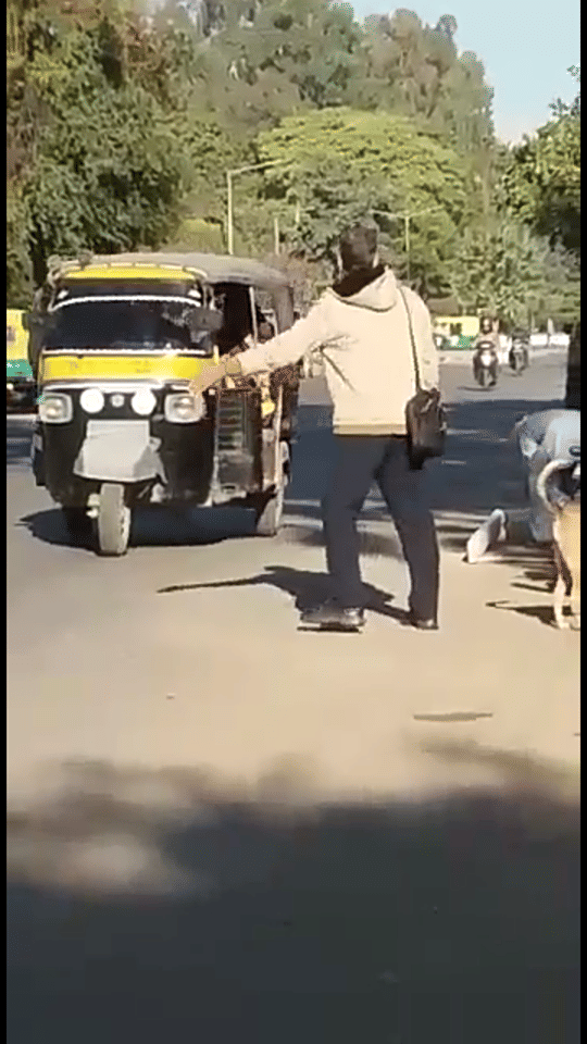 drunk police man highvoltage drama in chandigarh