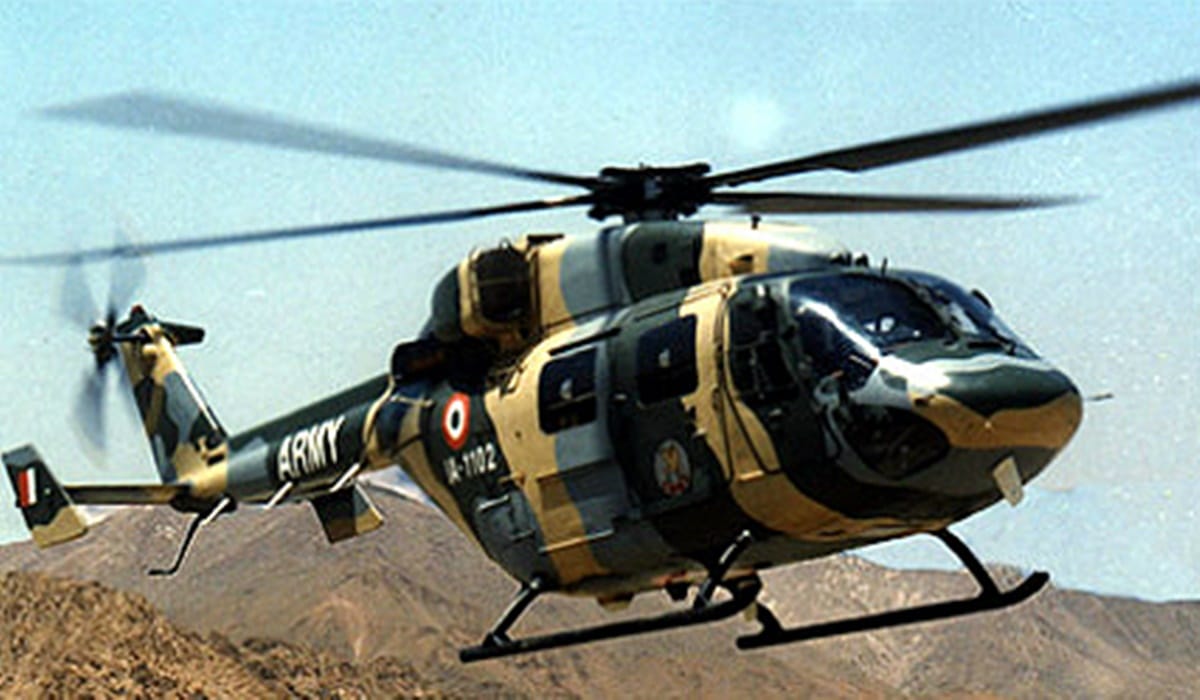 three jawans injured on Army Day rehearsal by falling from the helicopter