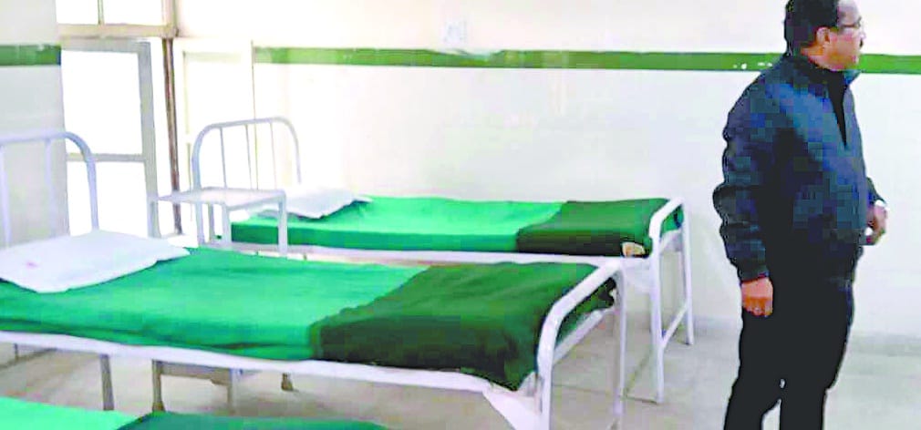 Four beds of additional ward open in district hospital