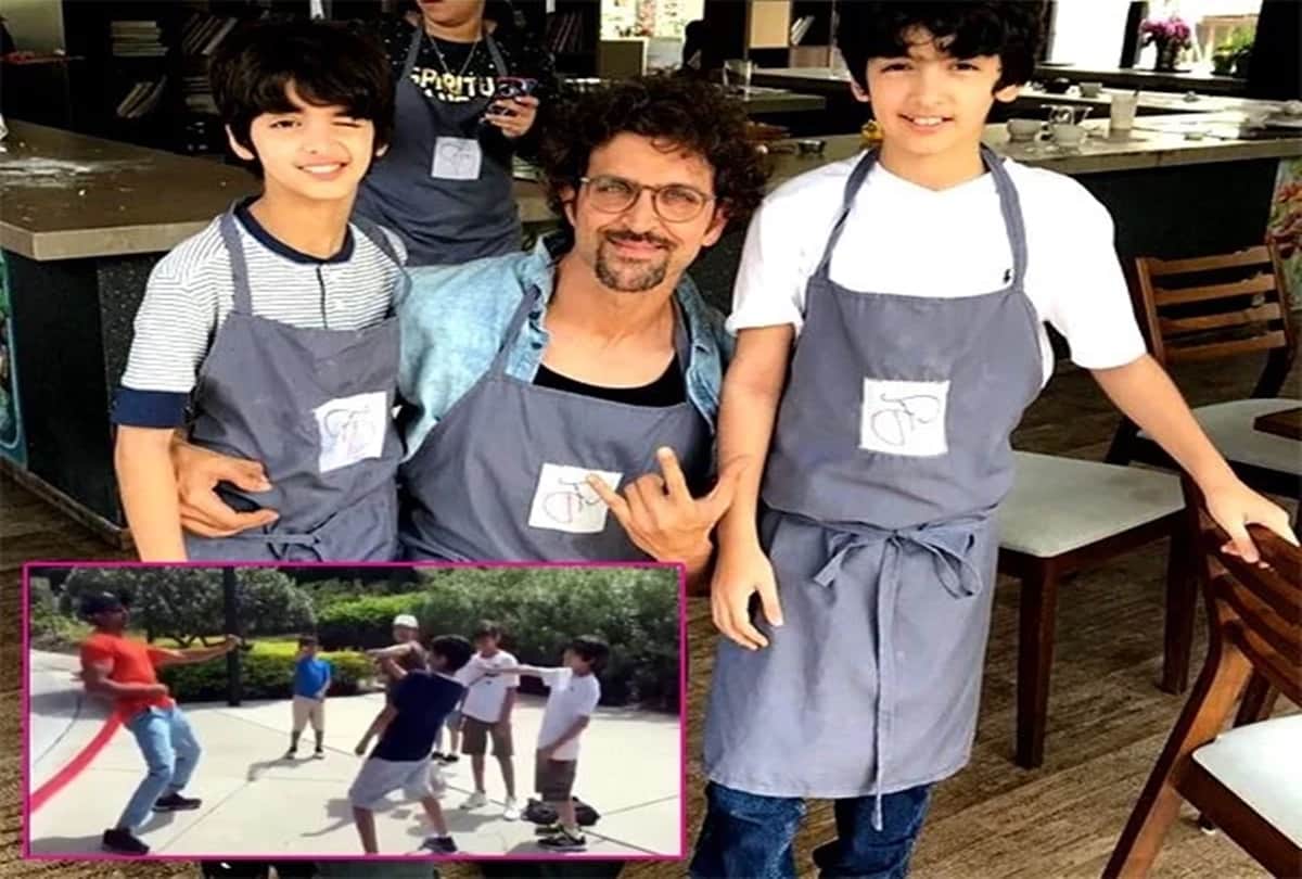 Hrithik Roshan is the best babysitter in town says Sonali Bendre