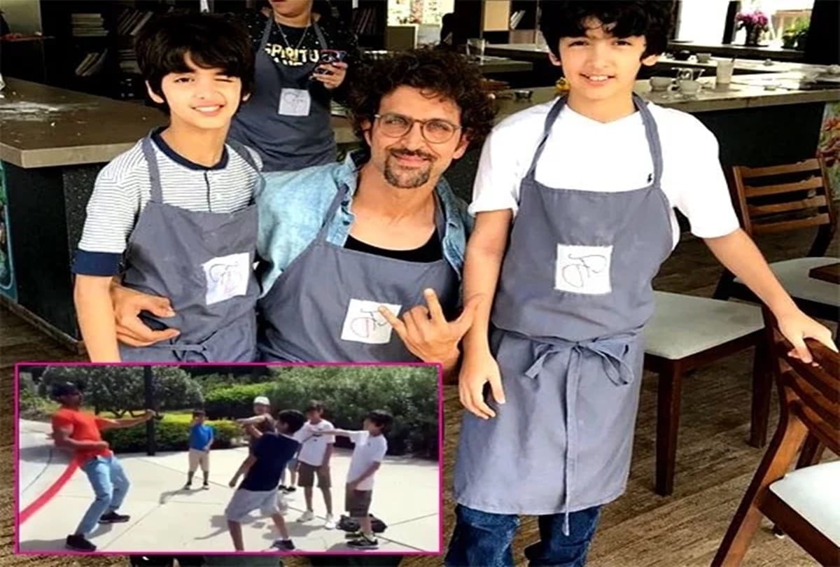 Hrithik Roshan is the best babysitter in town says Sonali Bendre