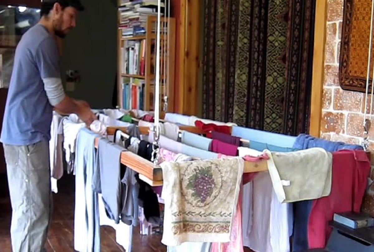 Line Drying Is The Best Way To Dry Clothes In Winters