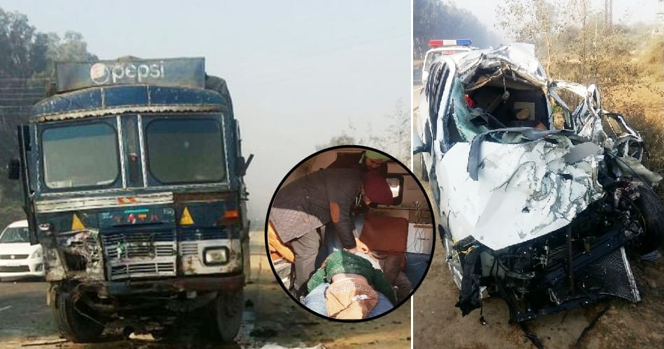 3 killed in a road accident on Ludhiana Ferozepur highway