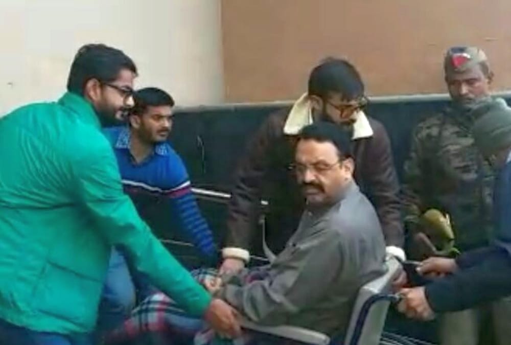 bsp mla mukhtar ansari discharge from sgpgi