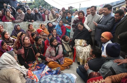 Compensation and job announcement to prakash pandey family