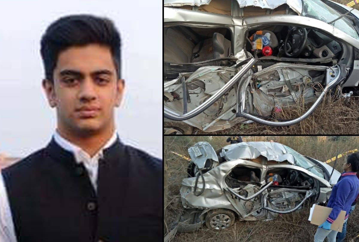 former mla of jharkhan son died in road accident