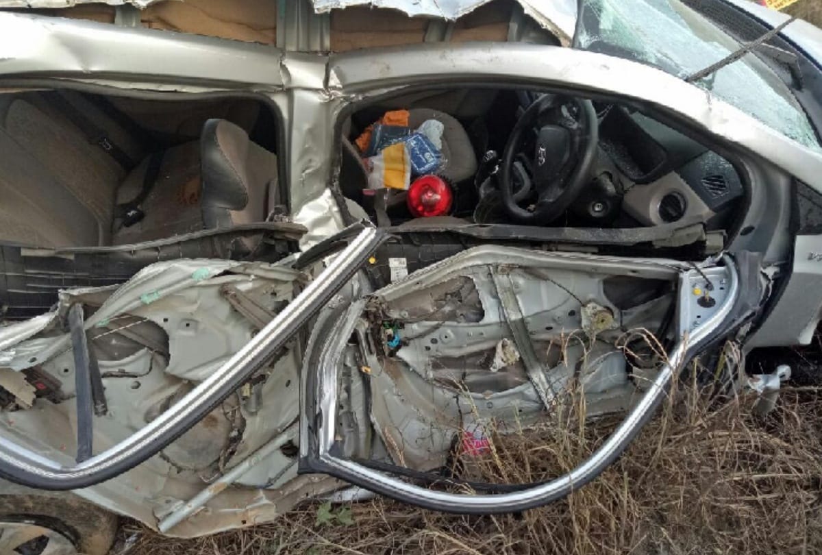 former mla of jharkhan son died in road accident