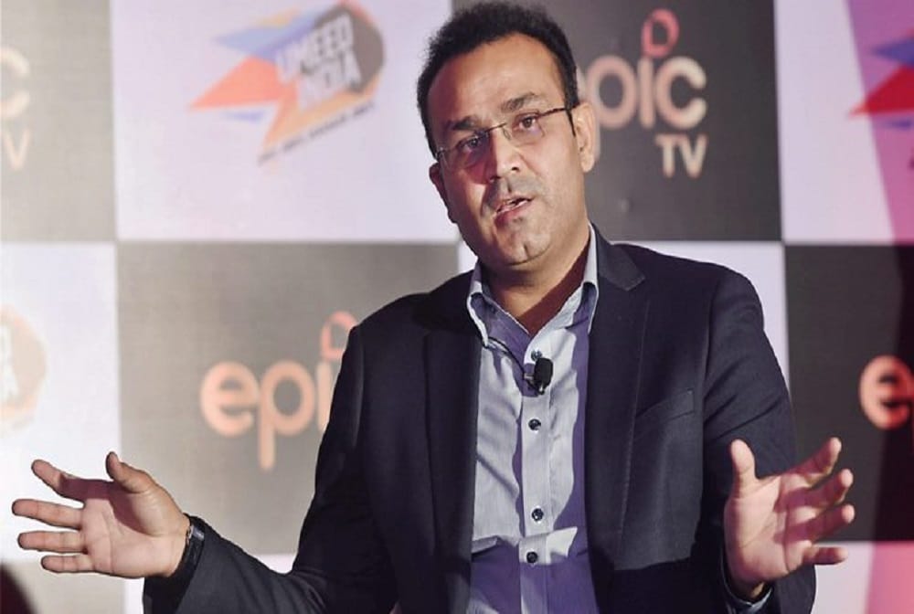 virender sehwag hit triple century on this day