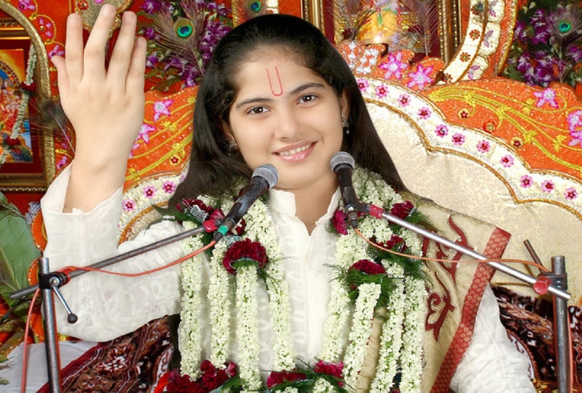 jaya kishori from rajasthan churu katha lord krishna and meera
