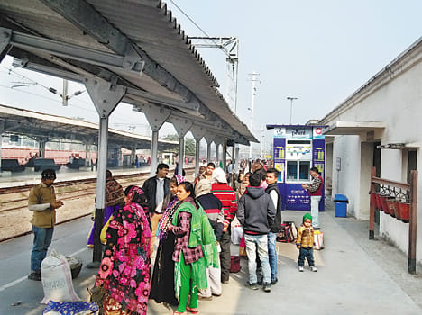 Fog speed up the pace of passenger traffic