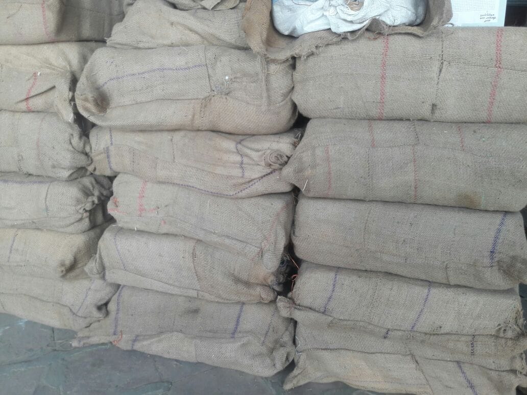 Agra police and UP STF seized marijuana  