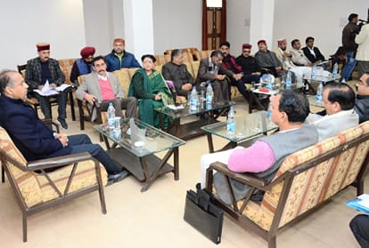 bitter argument between ruling and opposition in himachal assembly