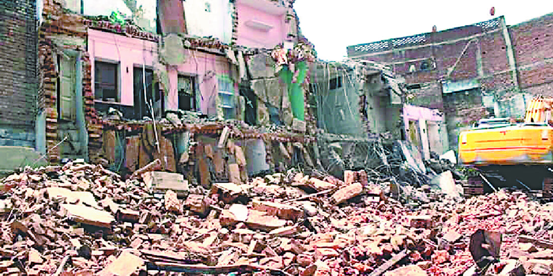 issue of corruption in name of road widening