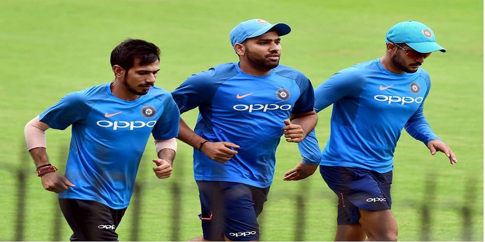 yuzvendra chahal played helicopter shot in golf