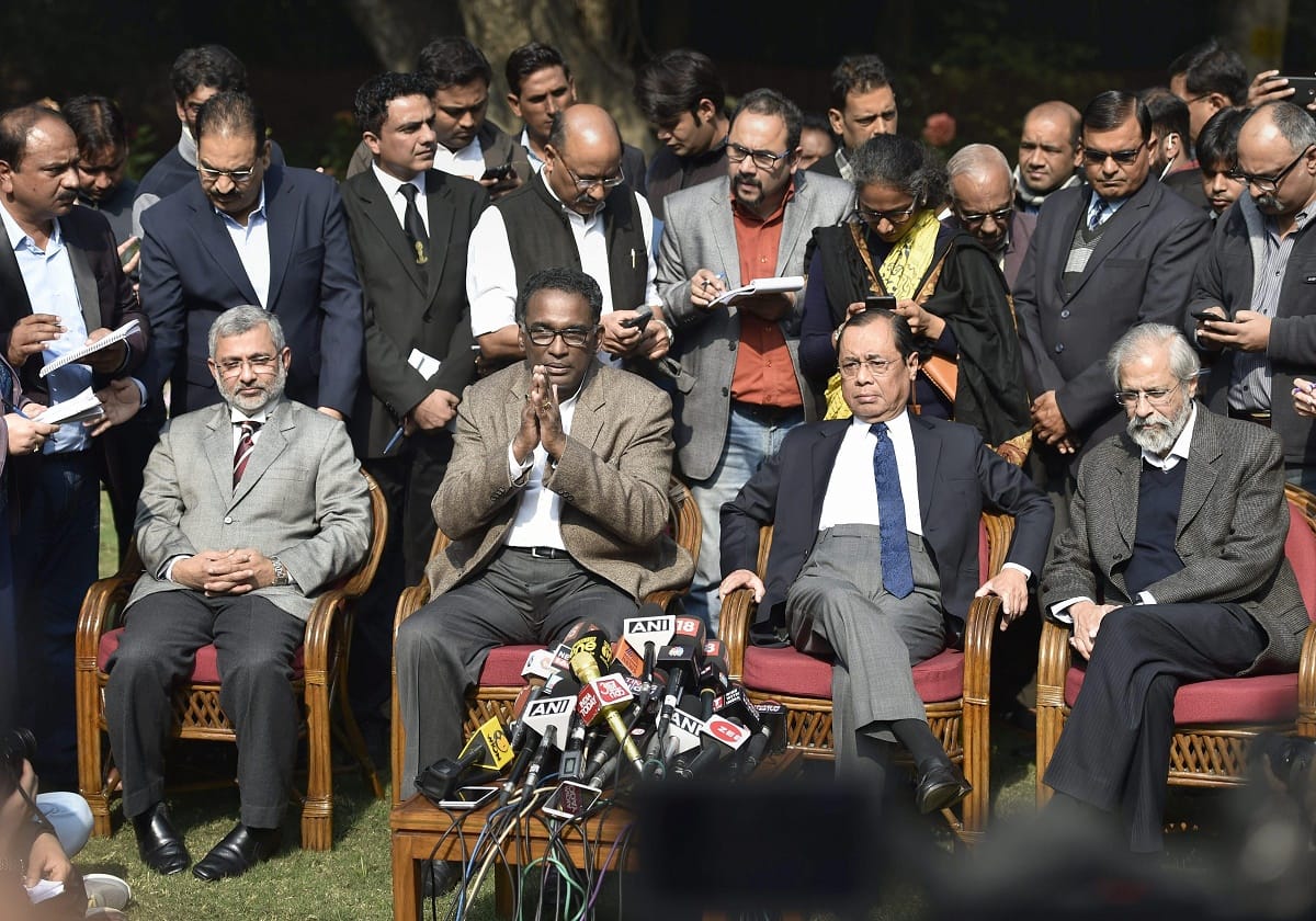 CJI rejected four judges plea to hear PIL which filled for Justice loya death case