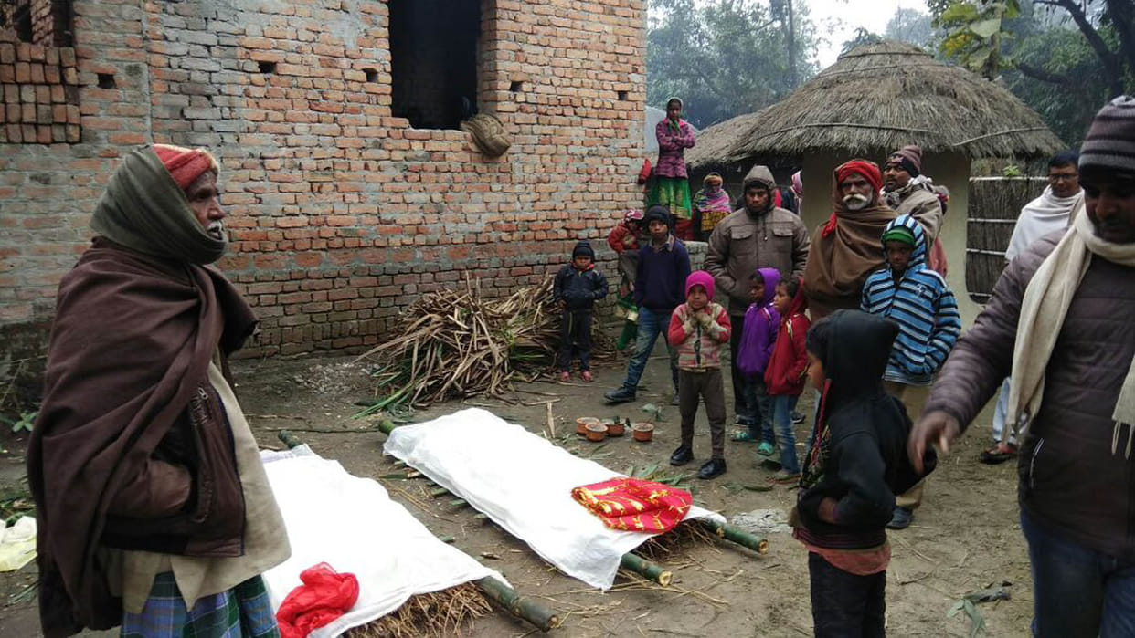 mother an son died due to cold