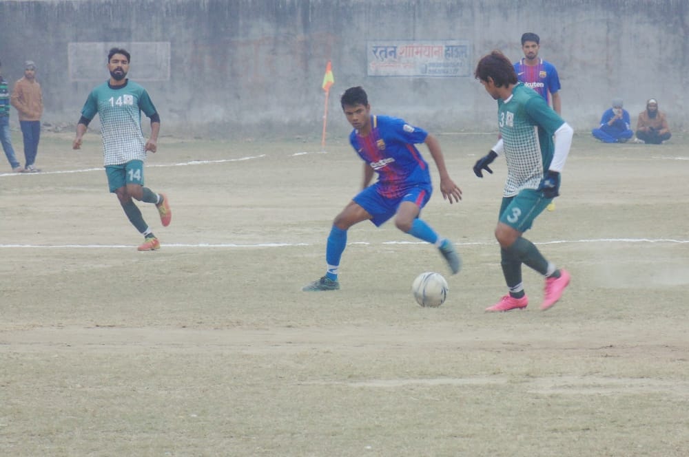 Nimatch Football Association won the first match