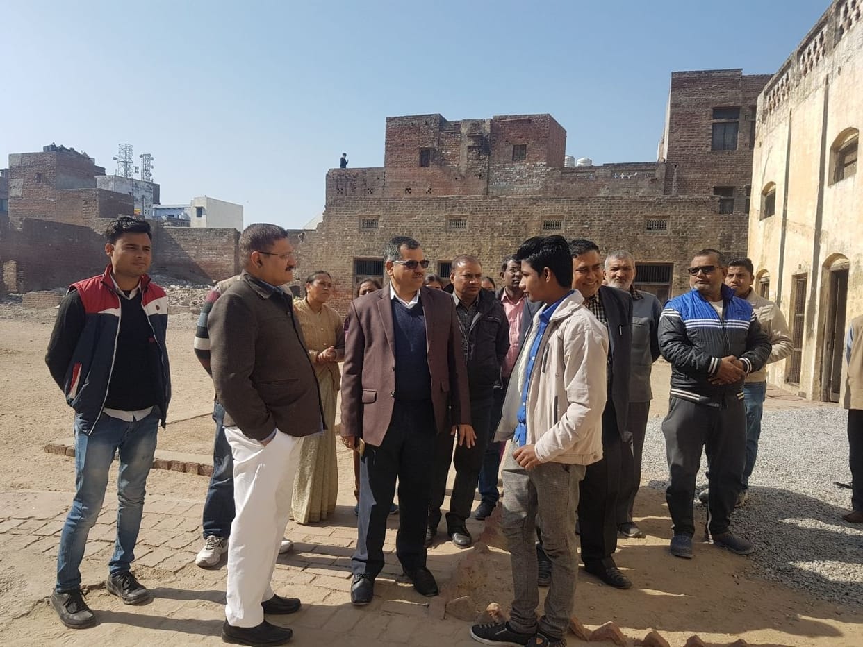 inspection two college in agra 