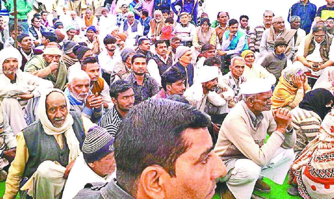Not all houses illuminate in Pelkha village